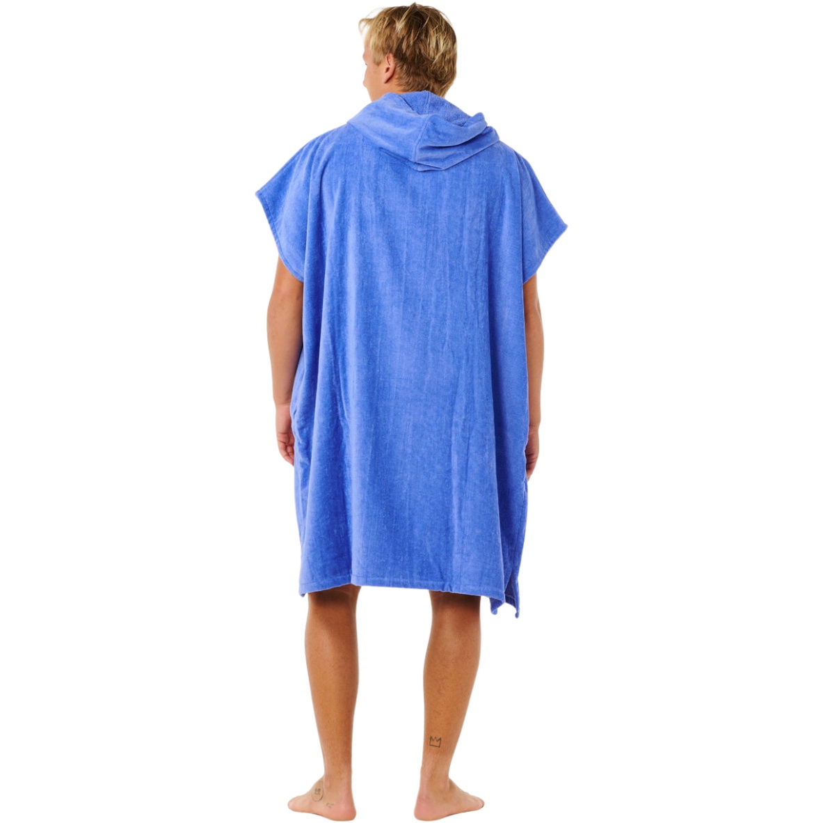 2026 Rip Curl Hombres Logo Hooded Poncho Towel 00GMTO - Blue Haze